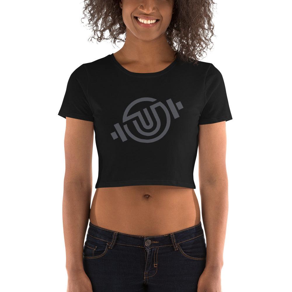 Women’s UNLEASHED Logo Crop Tee - UNLEASHED APPAREL